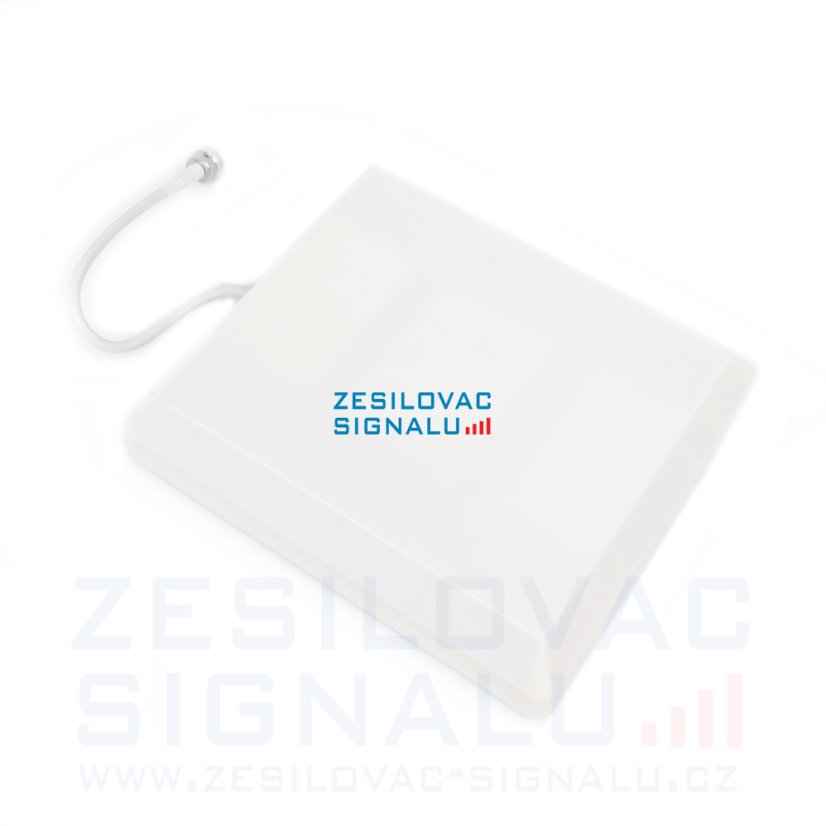 Vnitřní směrová sektorová anténa AS8 – EGSM, 4G/LTE (DCS, 3G), 8 dBi