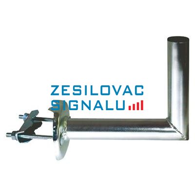 Stožár se základnou s betonovou dlaždicí