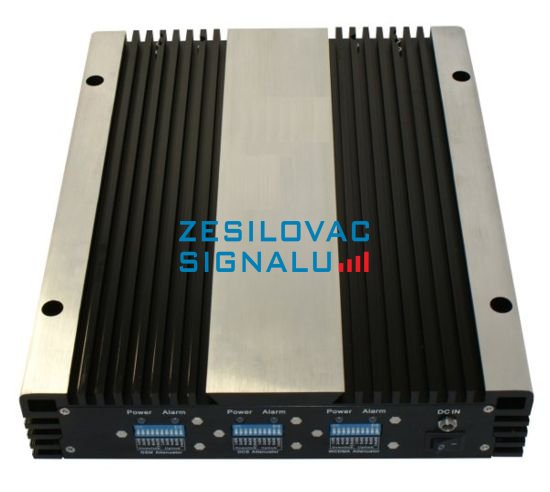 Třípásmový zesilovač mobilního signálu S20-EDW – EGSM, 4G/LTE (DCS), 4G/LTE (3G)