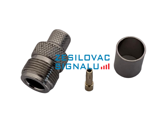 Konektor N(f) krimpovací pro BWL400, Tri-Lan 400, Belden H1000