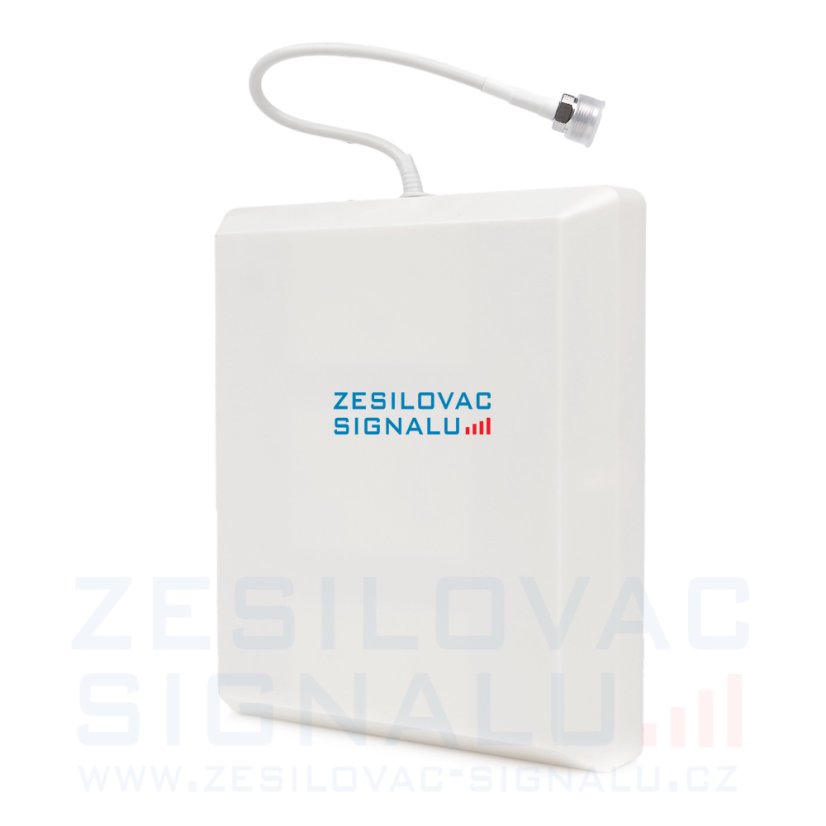 Vnitřní směrová sektorová anténa AS8 – EGSM, 4G/LTE (DCS, 3G), 8 dBi