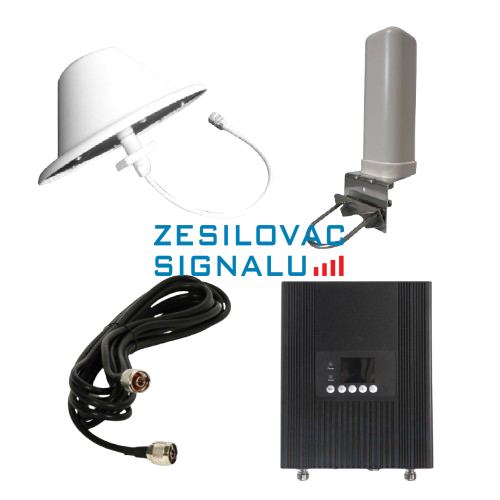Samoinstalační sada jednopásmového zesilovače signálu SET-20L pro rychlý internet