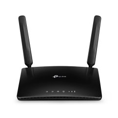 Wi-Fi router TP Link TL-MR6400 s funkcí příjmu mobilního signálu, 300 Mbps – černá